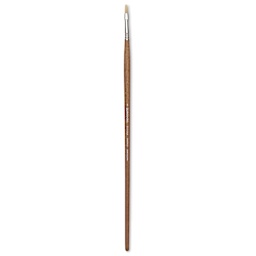 Escoda Futura Synthetic Bristle Brush - Series 5424, Flat, Size 4, Long Handle