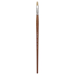 Escoda Futura Synthetic Bristle Brush - Series 5424, Flat, Size 10, Long Handle
