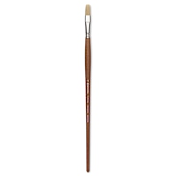 Escoda Futura Synthetic Bristle Brush - Series 5424, Flat, Size 12, Long Handle