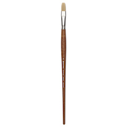 Escoda Futura Synthetic Bristle Brush - Series 5424, Flat, Size 14, Long Handle