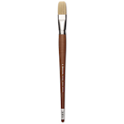 Escoda Futura Synthetic Bristle Brush - Series 5424, Flat, Size 24, Long Handle