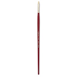 Escoda Marfil Synthetic Bristle Brushes - Series 4450 Bright, Size 8, Long Handle