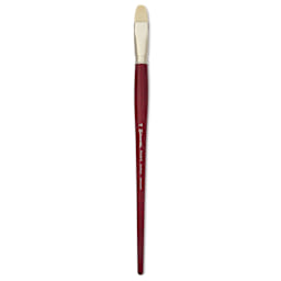 Escoda Marfil Synthetic Bristle Brushes - Series 4450 Bright, Size 18, Long Handle