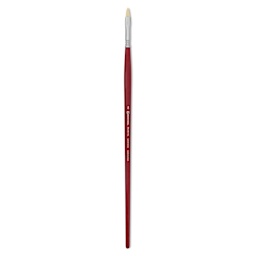 Escoda Marfil Synthetic Bristle Brushes - Series 4460 Filbert, Size 8, Long Handle