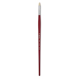 Escoda Marfil Synthetic Bristle Brushes - Series 4460 Filbert, Size 10, Long Handle