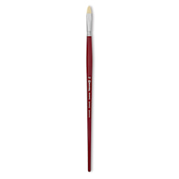Escoda Marfil Synthetic Bristle Brushes - Series 4460 Filbert, Size 12, Long Handle