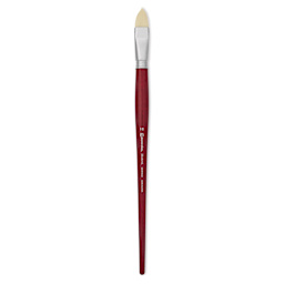 Escoda Marfil Synthetic Bristle Brushes - Series 4460 Filbert, Size 18, Long Handle