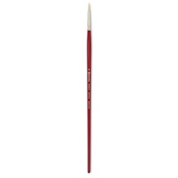 Escoda Marfil Synthetic Bristle Brushes - Series 4475 Round, Size 6, Long Handle
