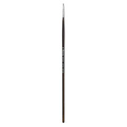 Escoda Vintage Synthetic Brush - Filbert, Long  Handle, Size 0