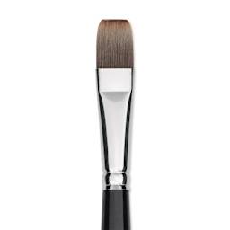 Trekell Spectrum Brush - Bright, Long Handle, Size 16, close up