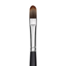 Trekell Spectrum Brush - Filbert, Long Handle, Size 10, close up