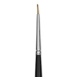 Trekell Spectrum Brush - Round, Long Handle, Size 0, close up