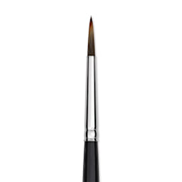 Trekell Spectrum Brush - Round, Long Handle, Size 10, close up