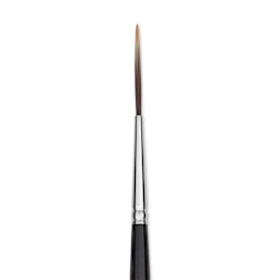 Trekell Spectrum Brush - Script Liner, Long Handle, Size 2, close up