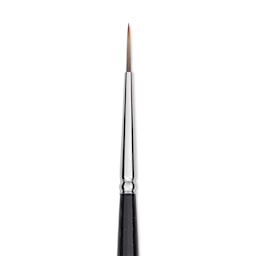 Trekell Spectrum Brush - Liner, Long Handle, Size 0, close up