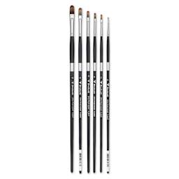 Trekell Spectrum Brushes - Filberts in available sizes