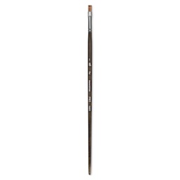Princeton Pro Series 6000 Brush - Flat, Long Handle, Size 2