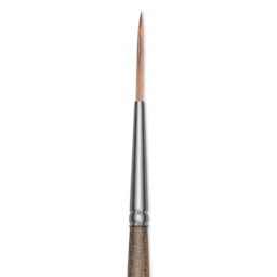 Princeton Pro Series 6000 Brush - Liner, Long Handle, Size 1, close up