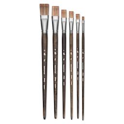 Princeton Pro Series 6000 Brushes - Flats, selection of sizes