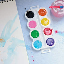 Katch Surface Protection Roll - 4" x 10 ft (place under palette or jars of water to protect the surface)