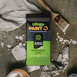 Crocodile Cloth Paint Wipes - 10" x 15", Pkg of 10