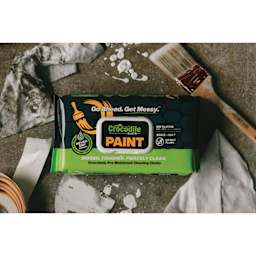 Crocodile Cloth Paint Wipes - 10" x 15", Pkg of 100
