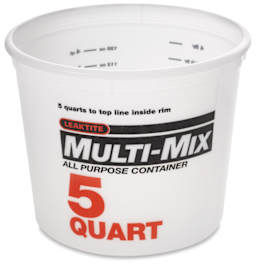 Plastic Tub 5qt Front View