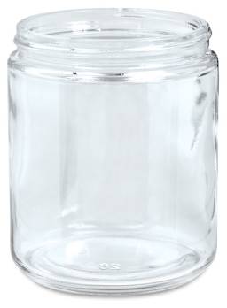 Glass Jar, without cap - 8 oz
