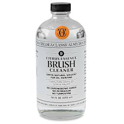 Chelsea Classical Studio Citrus Essence Brush Cleaner - Front of 16 oz bottle