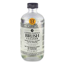 Chelsea Classical Studio Citrus Essence Brush Cleaner - Front of 32 oz bottle 