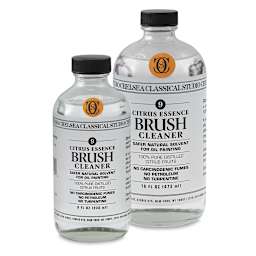 Chelsea Classical Studio Citrus Essence Brush Cleaner - Two size bottles shown