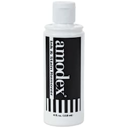 Amodex Ink and Stain Remover - Front view of 4 oz bottle
