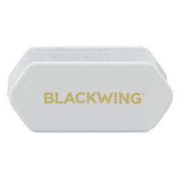 Blackwing Two-Step Long Point Pencil Sharpener - White (side view)
