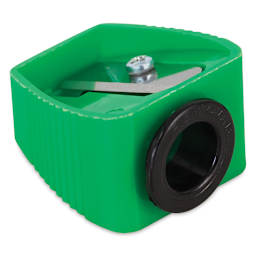 Mobius & Ruppert Neocolor Wax Crayon Sharpener - Angled closeup view
