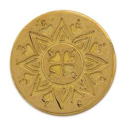 Manuscript Large Sealing Coins - Top view of Mandala Seal 