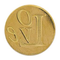 Manuscript Large Sealing Coins - Top view of Love Seal 