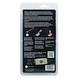 Manuscript Wax Seal Set with Wax Beads, back of packaging