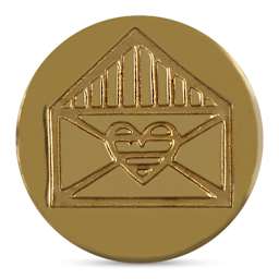 Manuscript Small Sealing Coin - Envelope