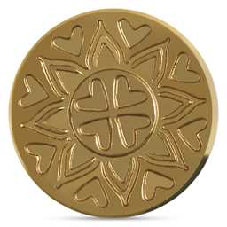 Manuscript Small Sealing Coin - Mandala