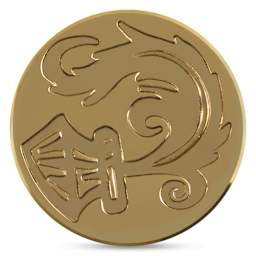 Manuscript Small Sealing Coin - Quill