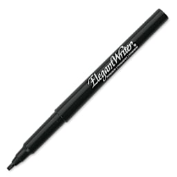 Speedball Elegant Writer Permanent Marker - Black, 2.0 mm, chisel Tip