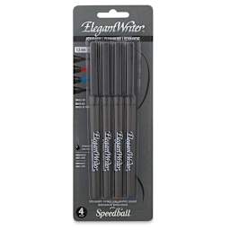 Speedball Elegant Writer Permanent Markers - Front of blister package
