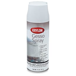 Krylon Gesso Spray - Front of 10 oz can shown