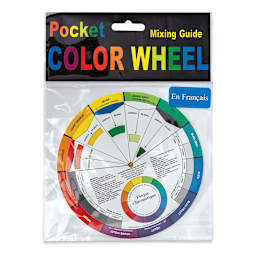 Artists’ Color Wheel in French - Pocket Version, 5-1/8" Dia. (in package)