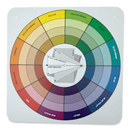 Artist's Color Wheel - The Big Wheel, Classroom Version, 26" (back)