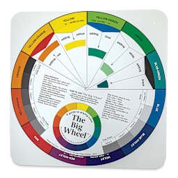 Artist's Color Wheel - The Big Wheel, Classroom Version, 26" (front)