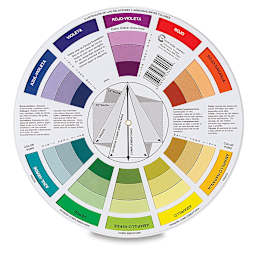 Artists’ Color Wheel in Spanish - Standard Version, 9-1/4" (back)