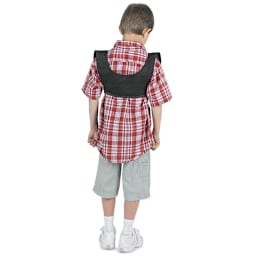 Children's Art Apron Ages 6-11 - Back of child wearing apron
