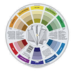 Artist's Color Wheel - Pocket Version, 5-1/8" (back)