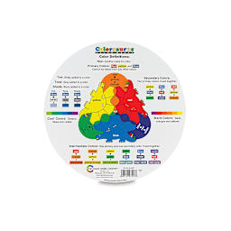 Colorsaurus Color Wheel - Back of wheel shown